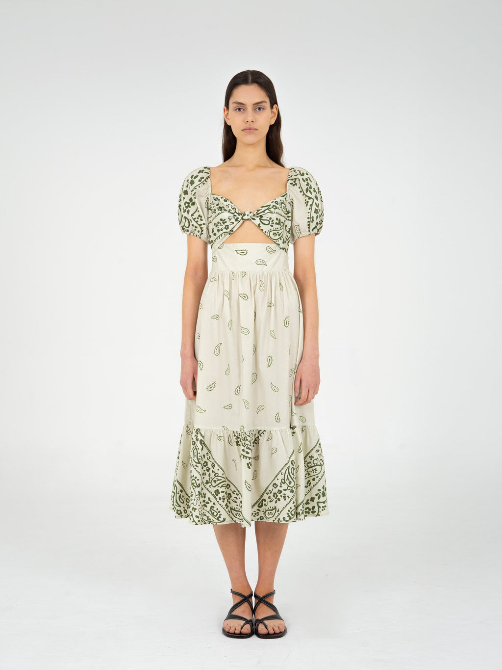 Carmensays Master Paisley-Style Print Maxi Dress