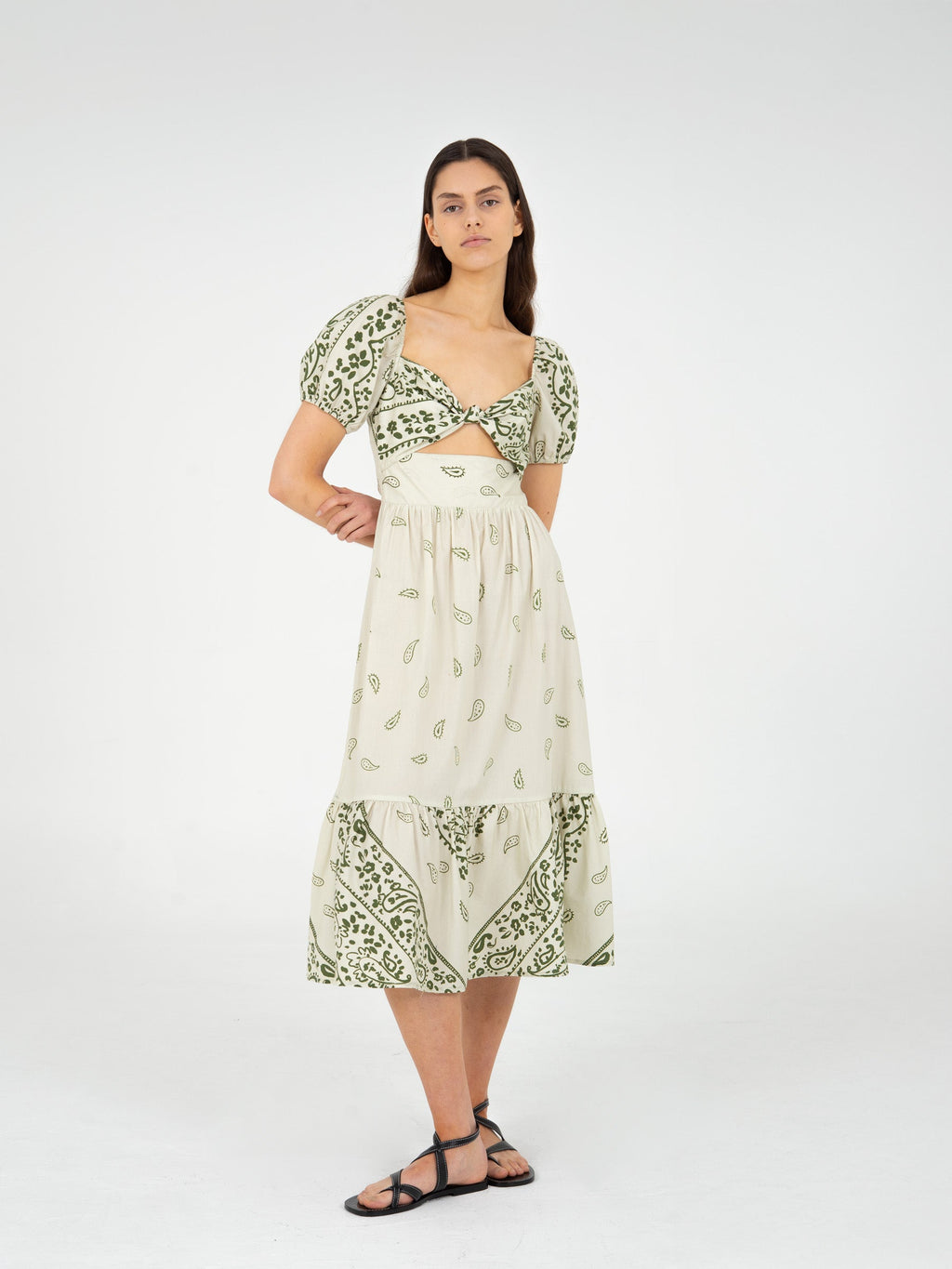 Carmensays Master Paisley-Style Print Maxi Dress