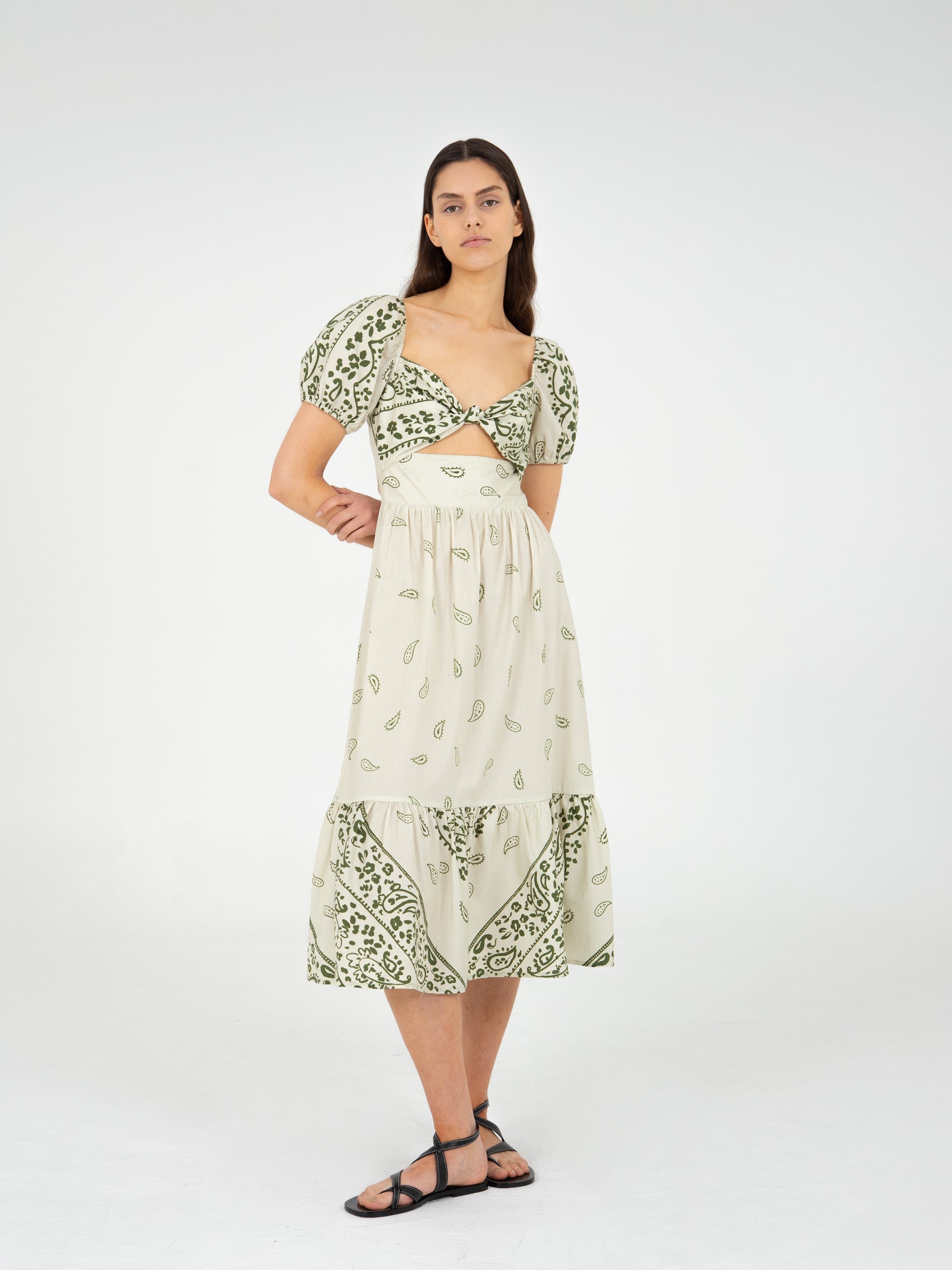 Carmensays Master Paisley-Style Print Maxi Dress