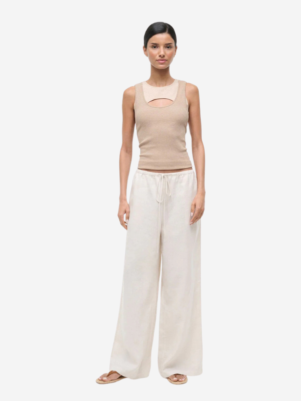 Staud Mateo Pant - Natural