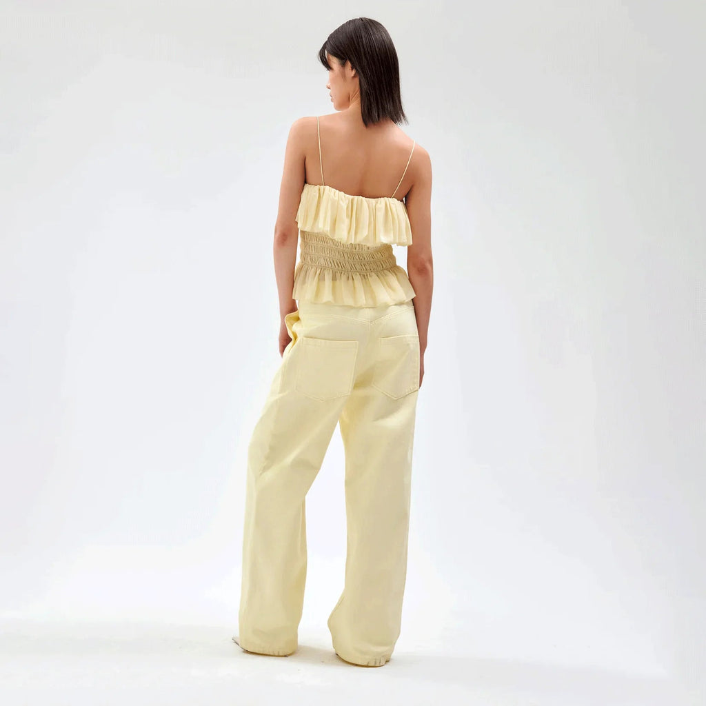 Ronny Kobo Matteo Pant - Yellow