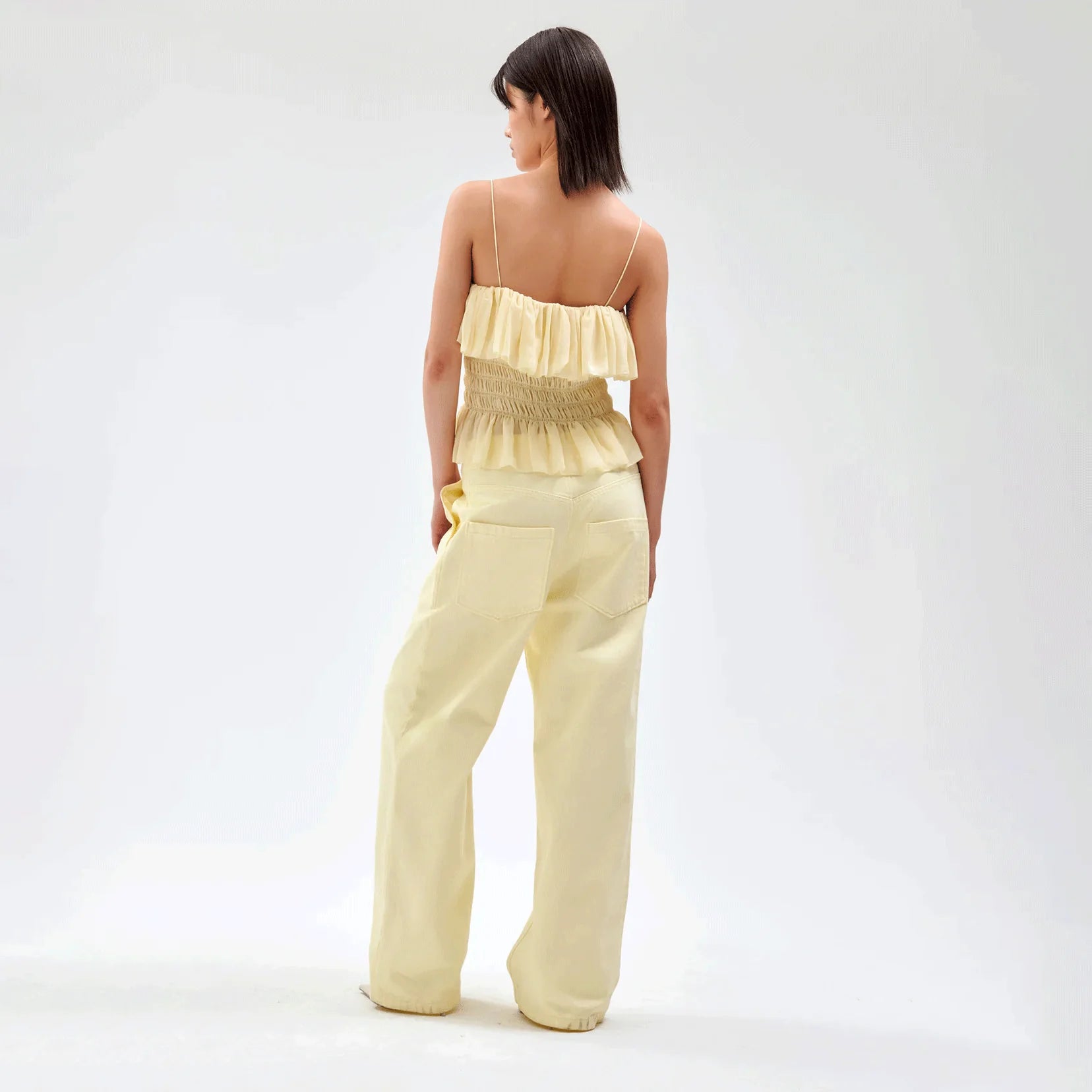 Ronny Kobo Matteo Pant - Yellow