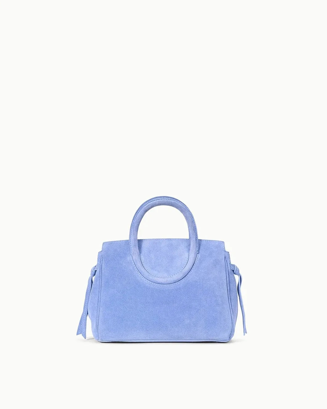 Staud Maude Mini Carryall Cielo Suede Handbag - Blue