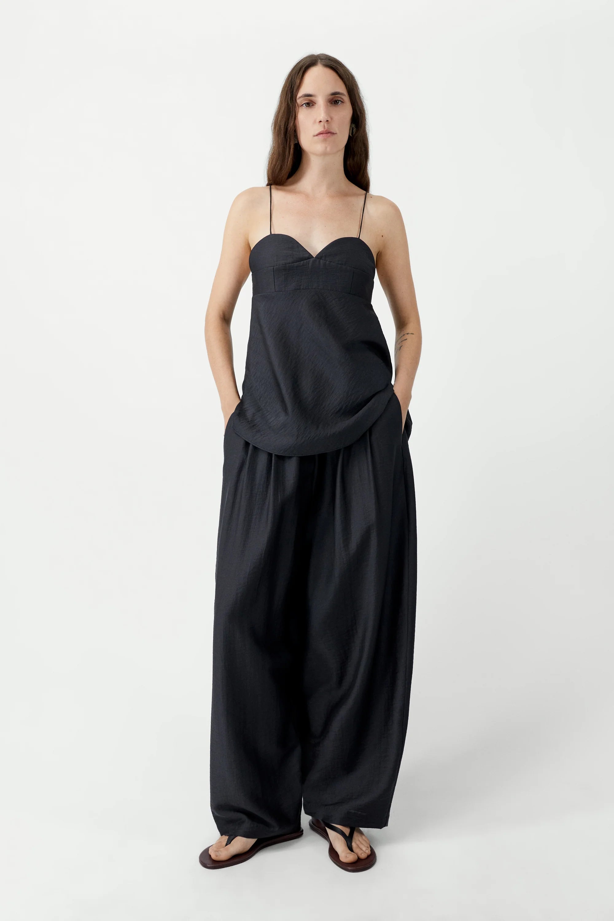 Cordera Maxi Pants - Espresso