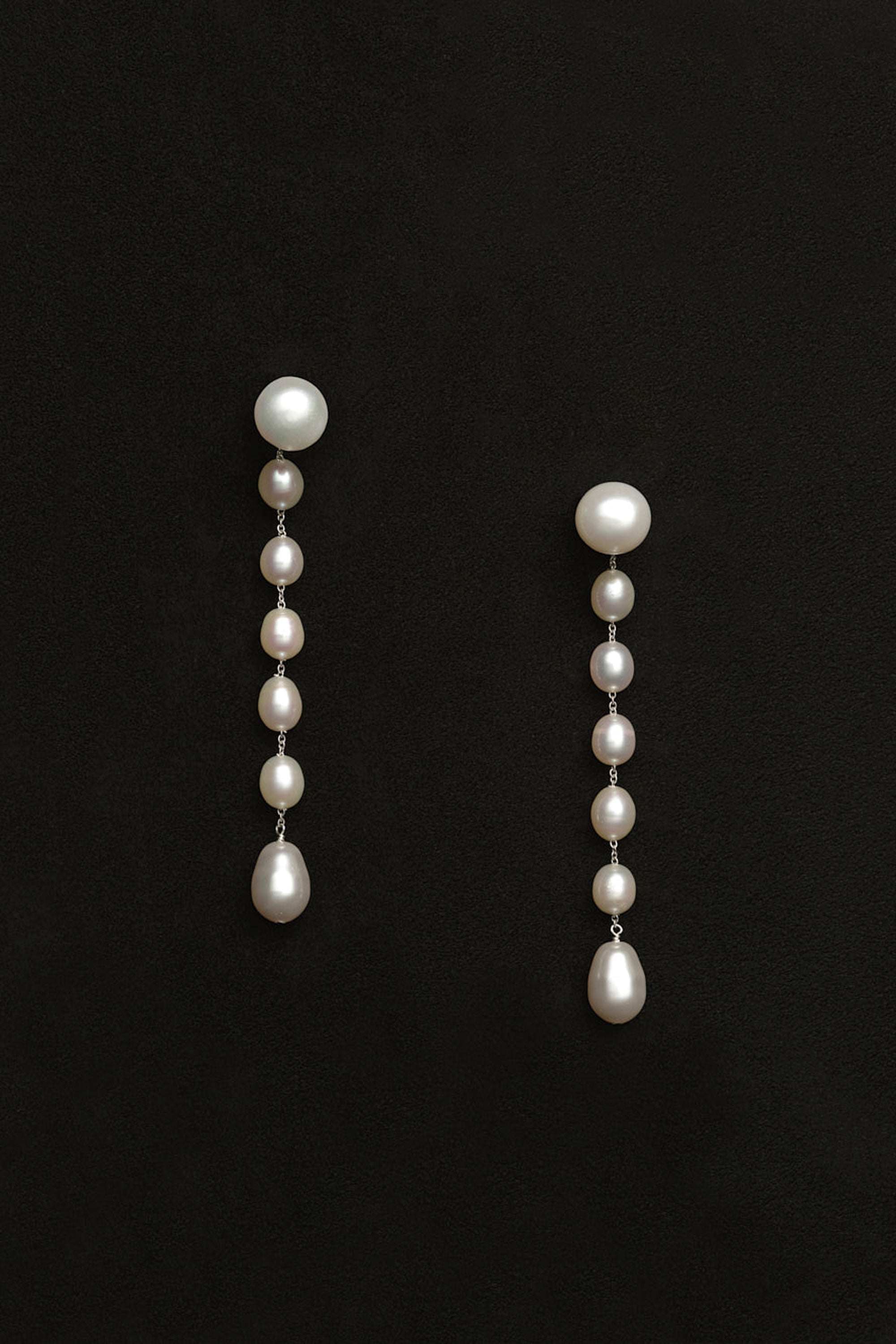 Sophie Buhai Medium Passante Earrings - White Pearl