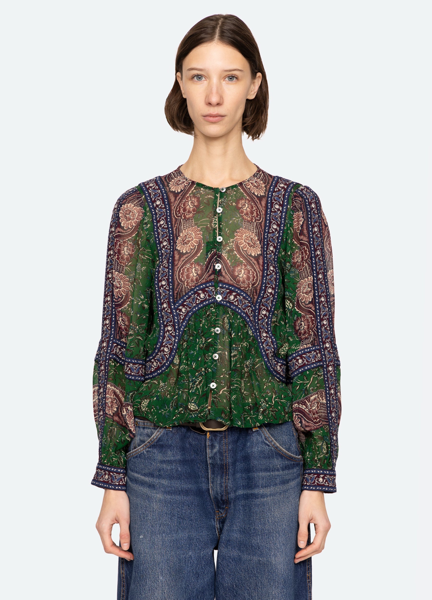 Sea NY Melba Top - Green