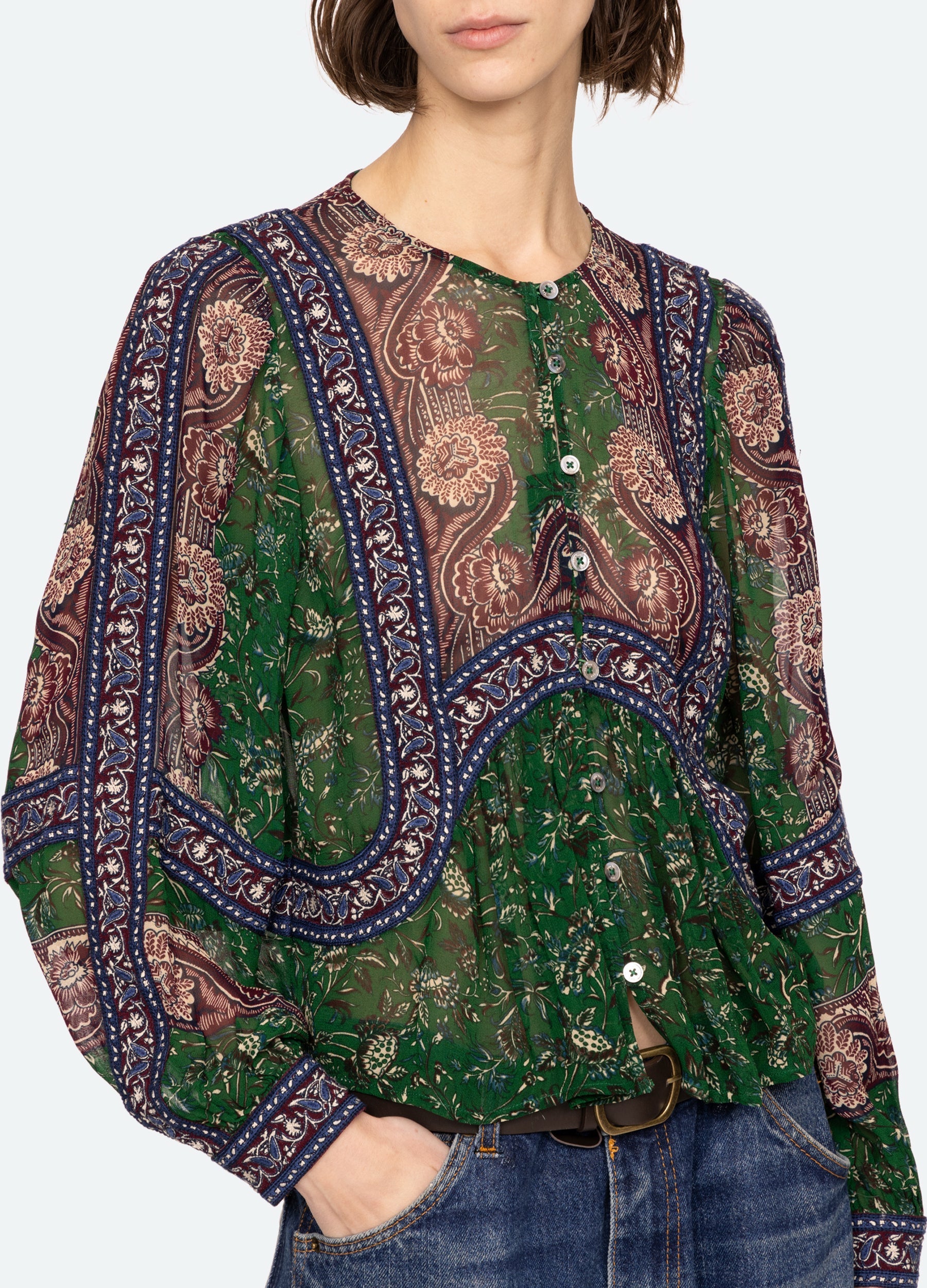 Sea NY Melba Top - Green