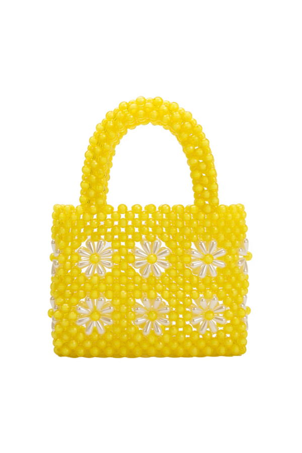 Melie Bianco Selena Beaded Top Handle Bag