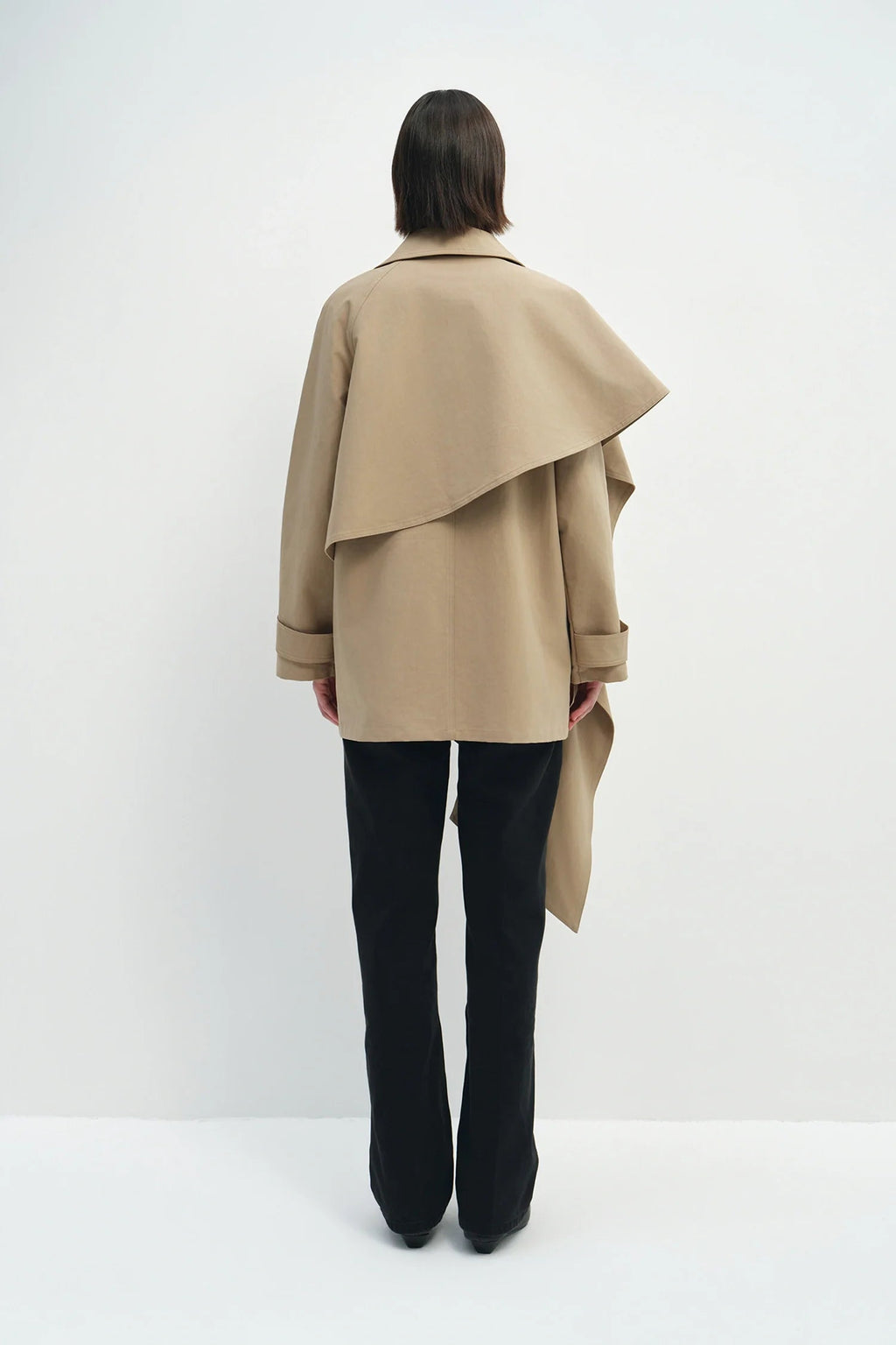 Sophie Rue Meline Scarf Jacket - Mushroom