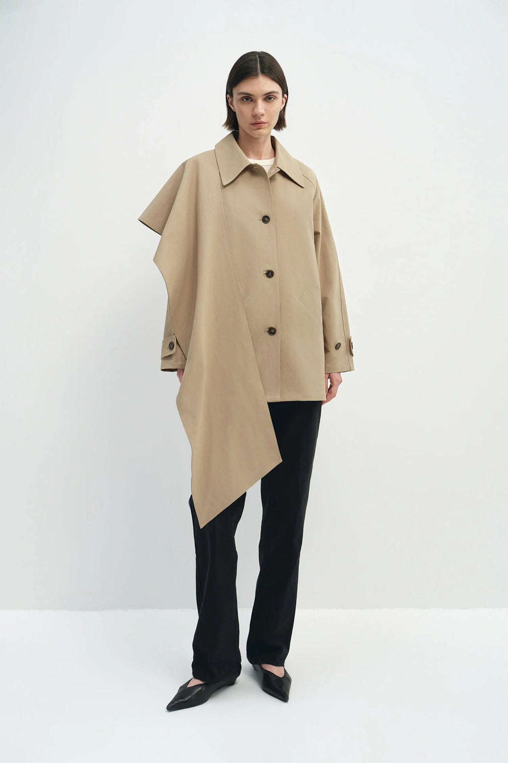 Sophie Rue Meline Scarf Jacket - Mushroom