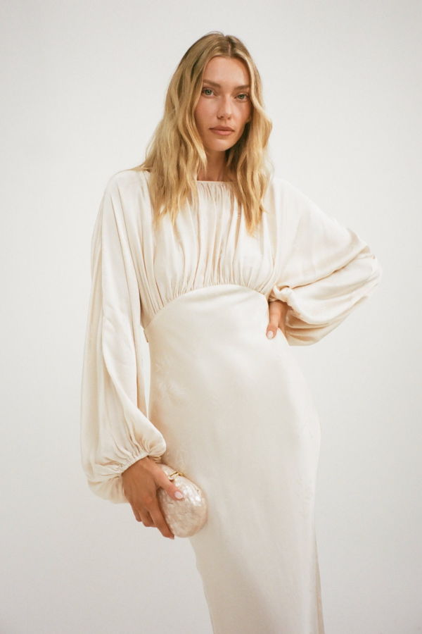 RUMORED Memoire Midi Dress