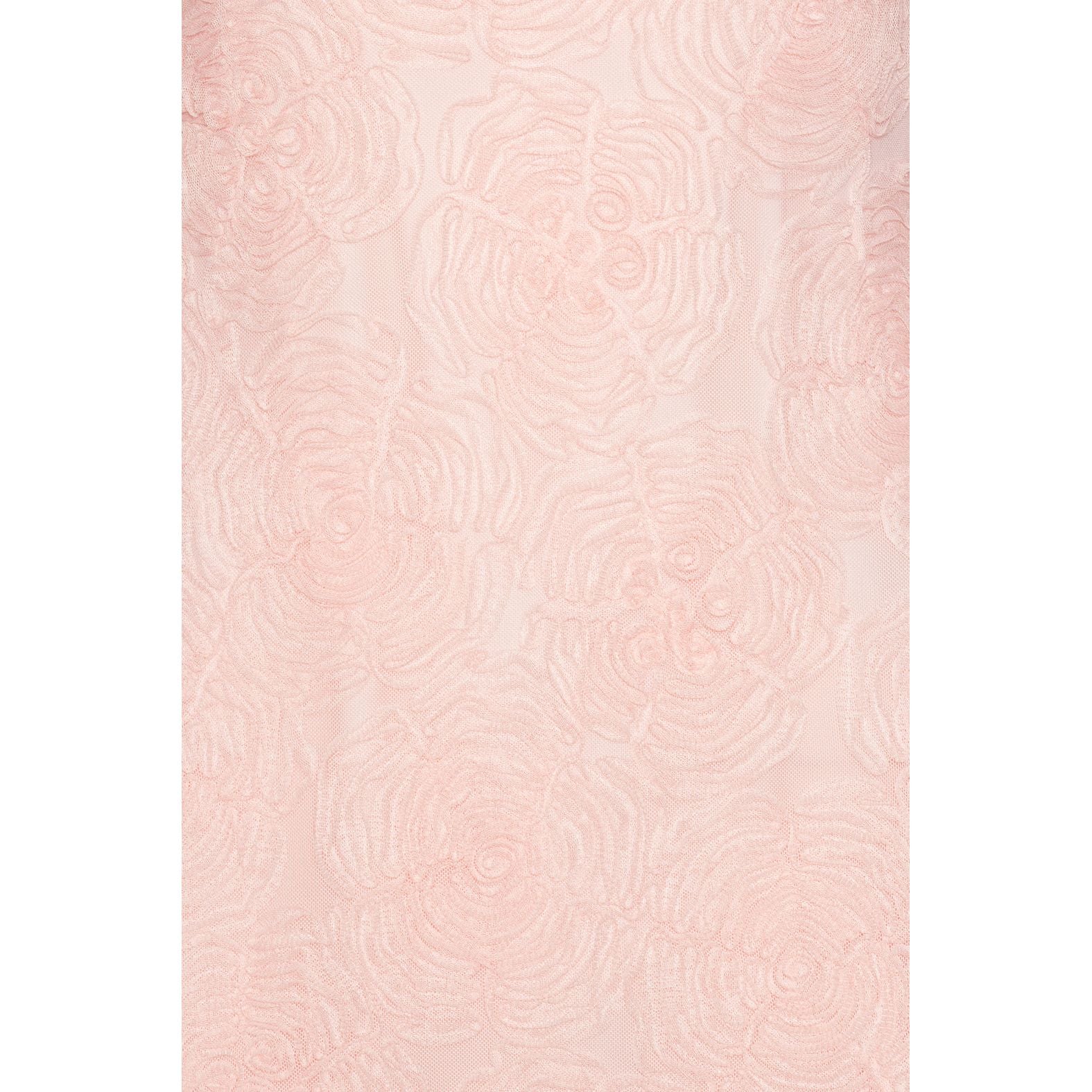 ROTATE Birger Christensen Mesh Mini Dress - Orchid Ice
