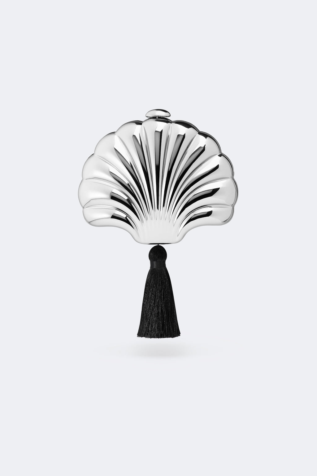 Simon Miller Metal Concha Clutch - Silver