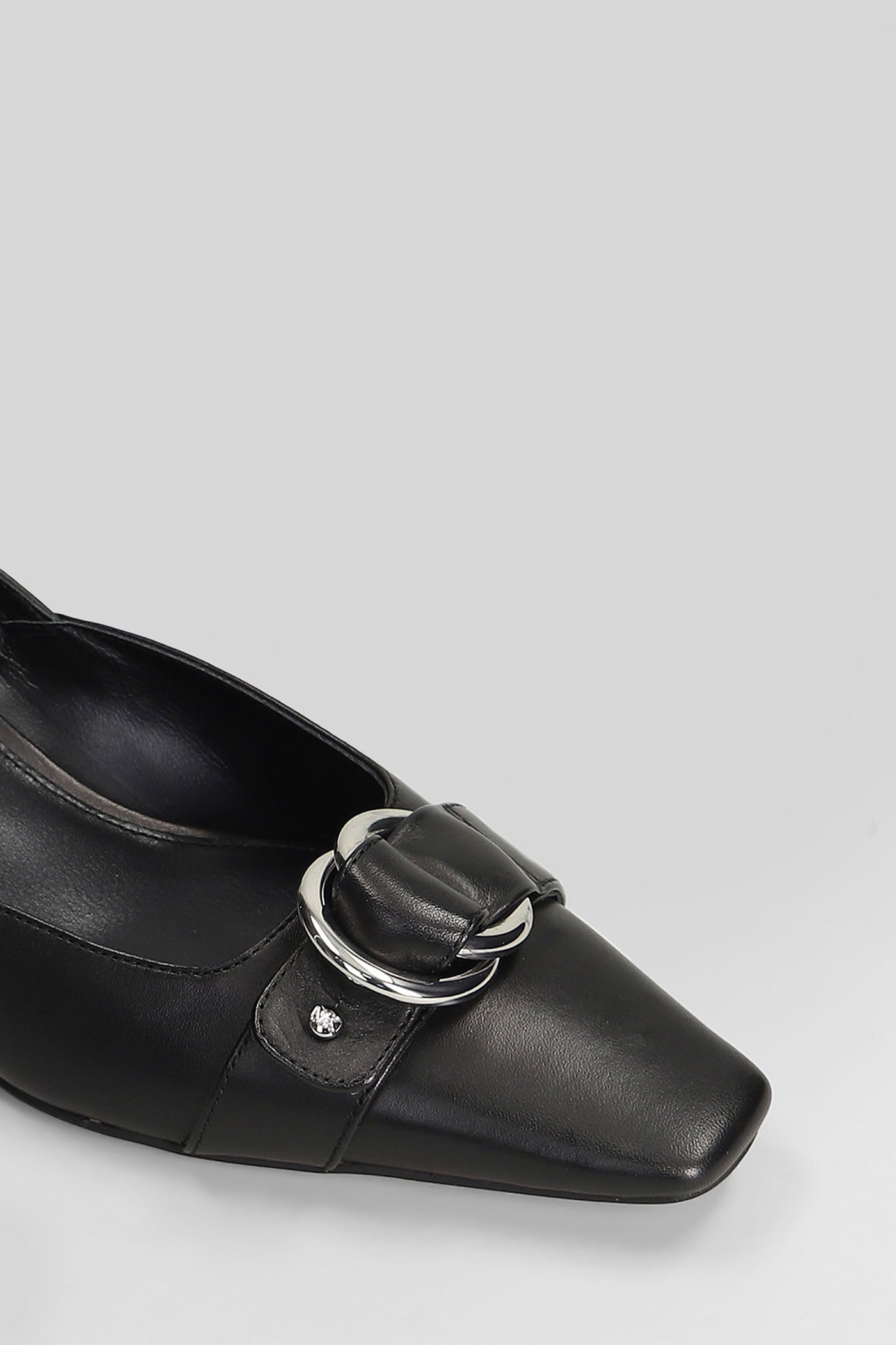 Michael Kors Jaden Kitten Sling Pumps - Black