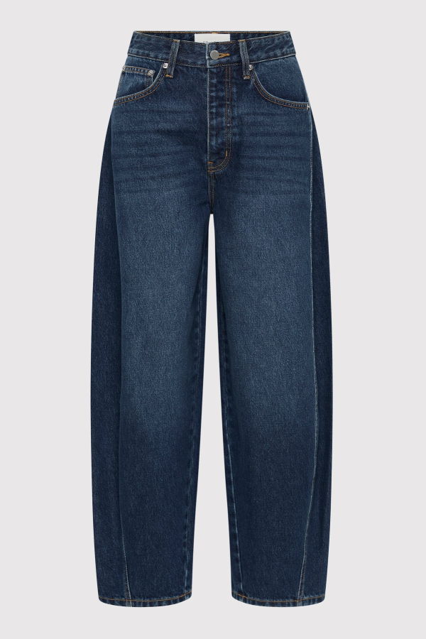St. Agni Mid Rise Balloon Jeans