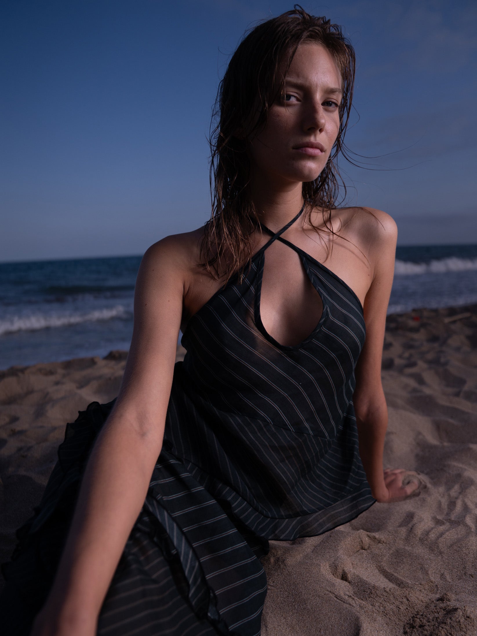 Carmen Says Striped Ecstasy Top