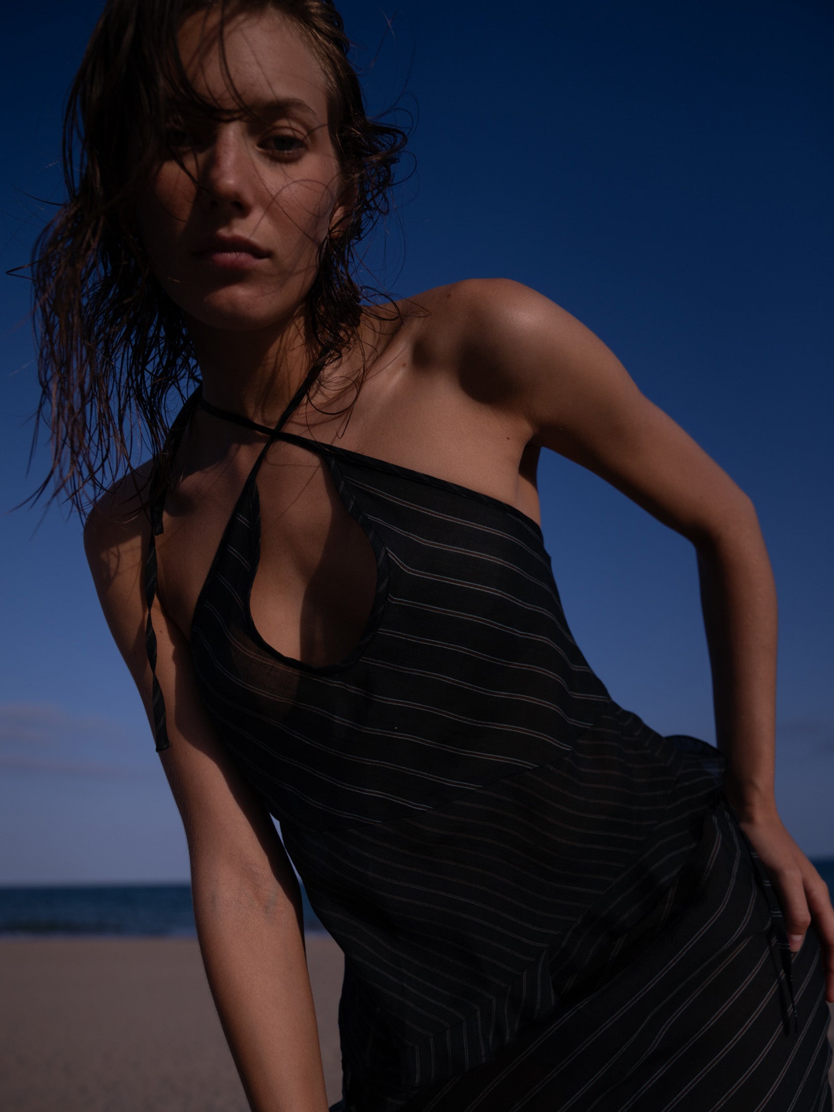 Carmen Says Striped Ecstasy Top
