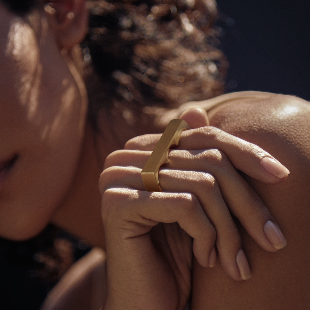 Ming Yu Wang Binary Knuckle Ring