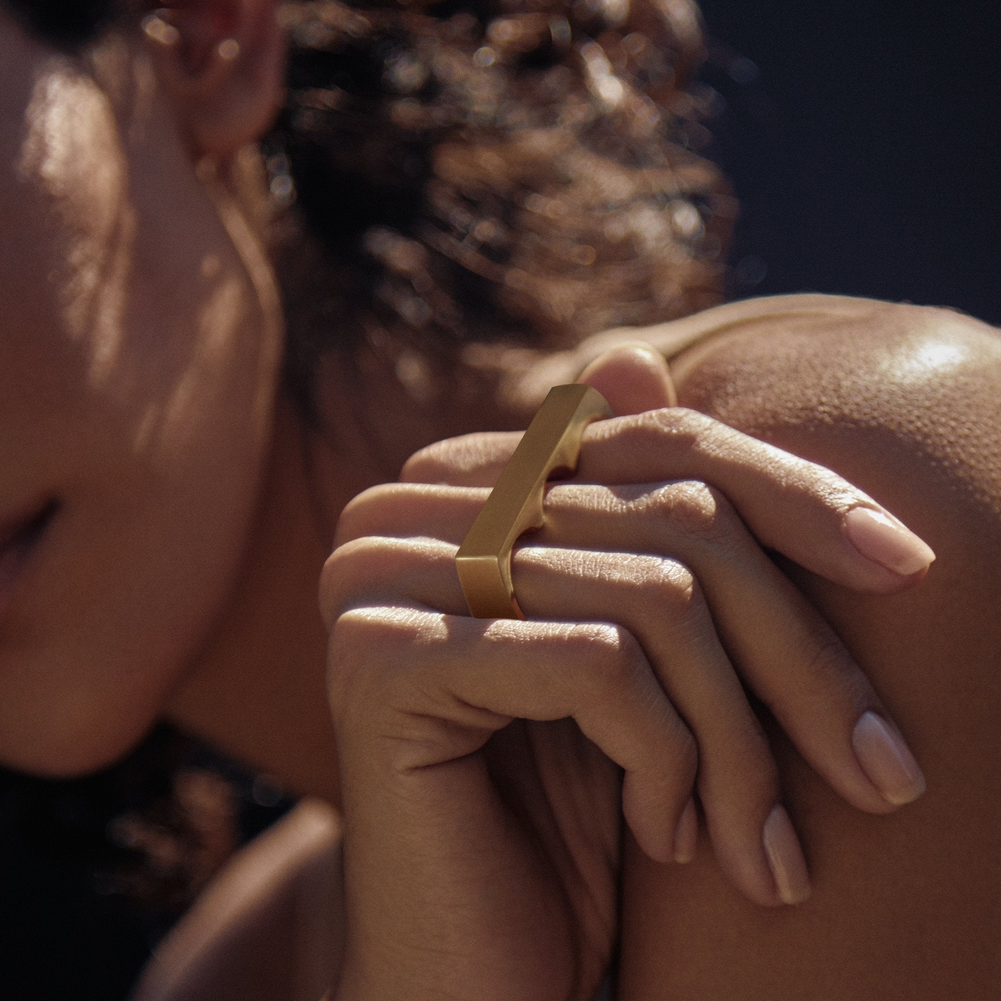 Ming Yu Wang Binary Knuckle Ring