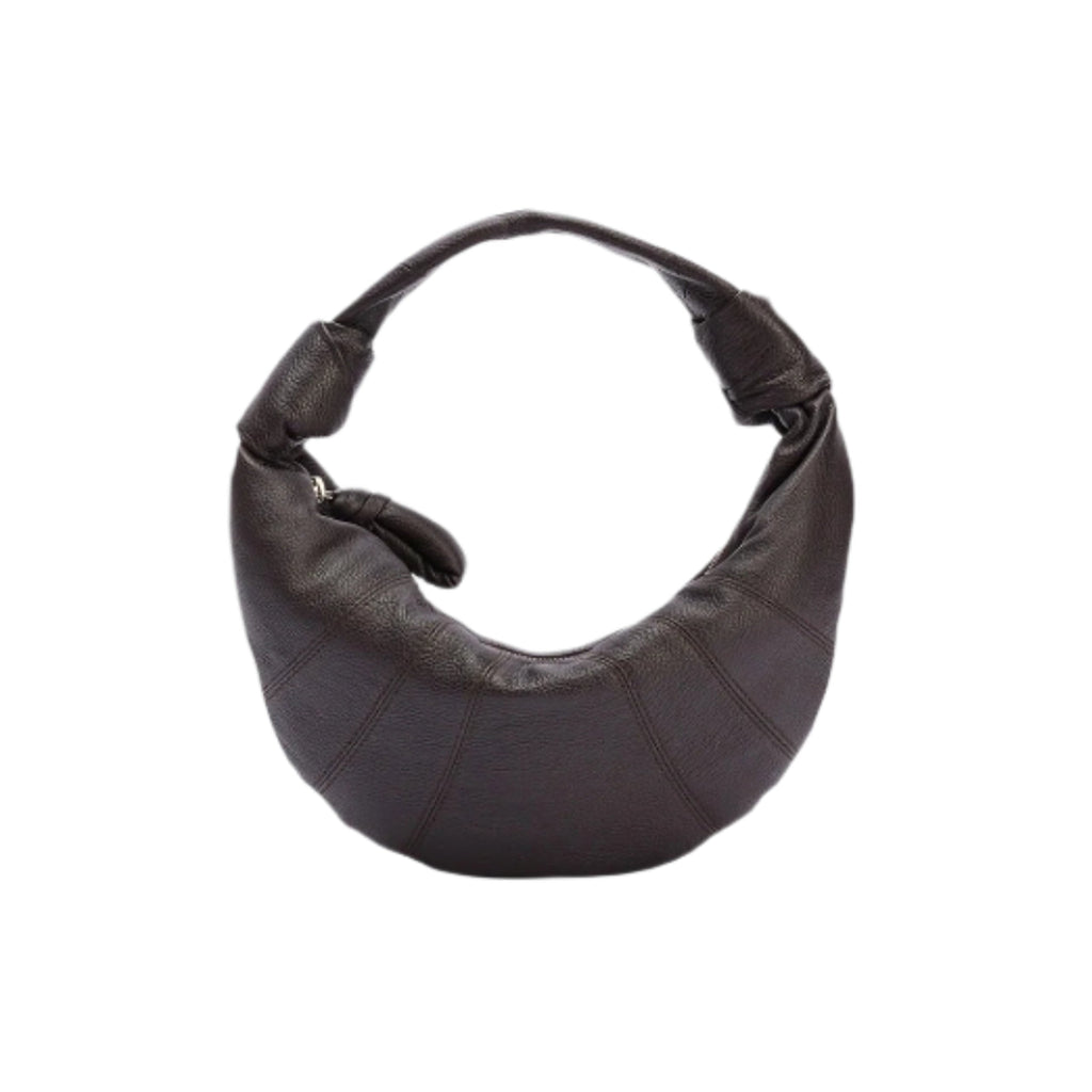 Lemaire Mini Fortune Croissant Bag - Dark Chocolate