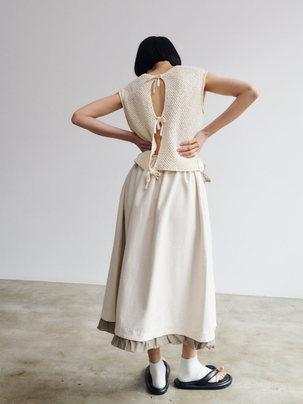 Rus Miru Top - Chalk