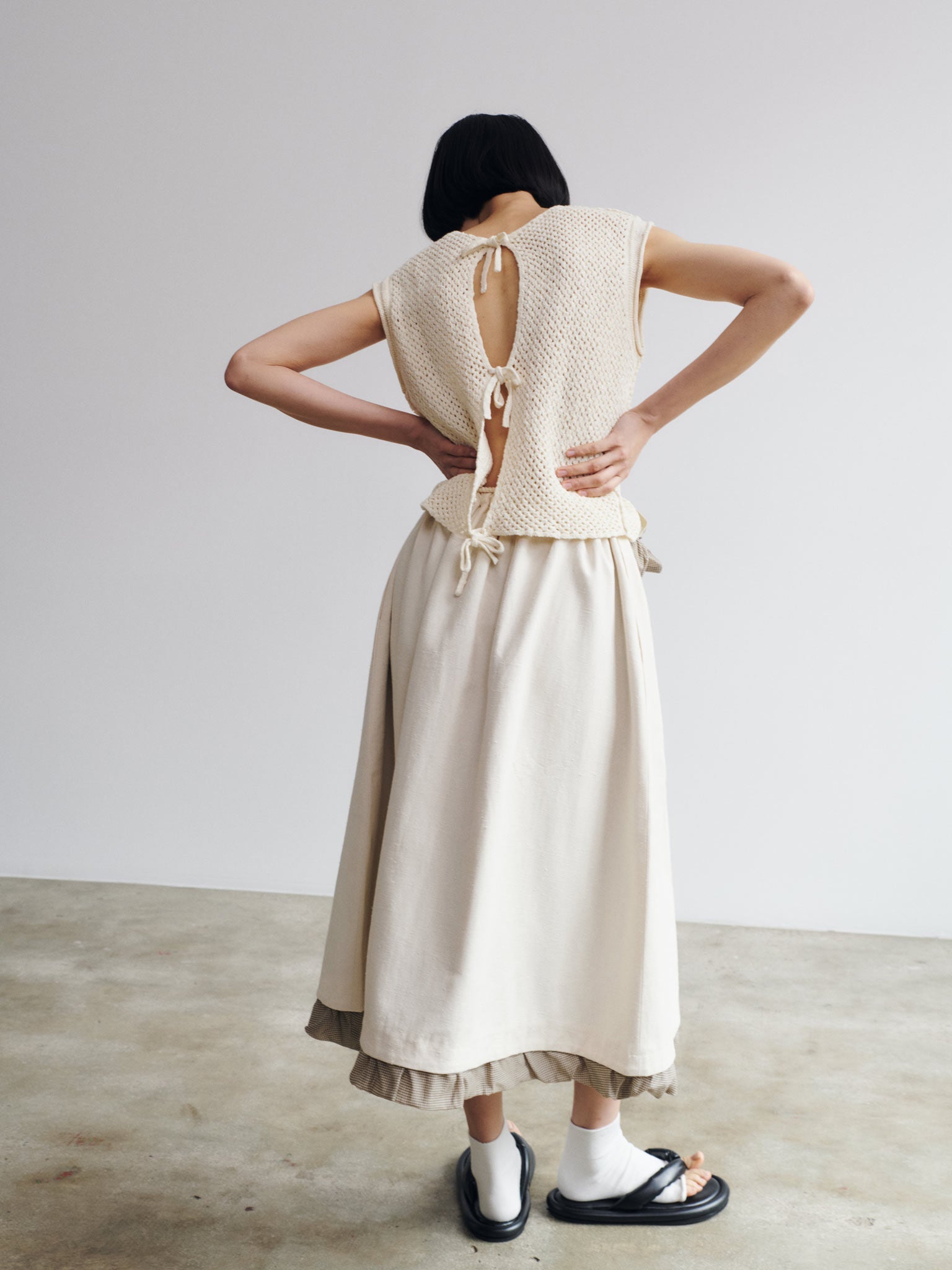 Rus Miru Top - Chalk