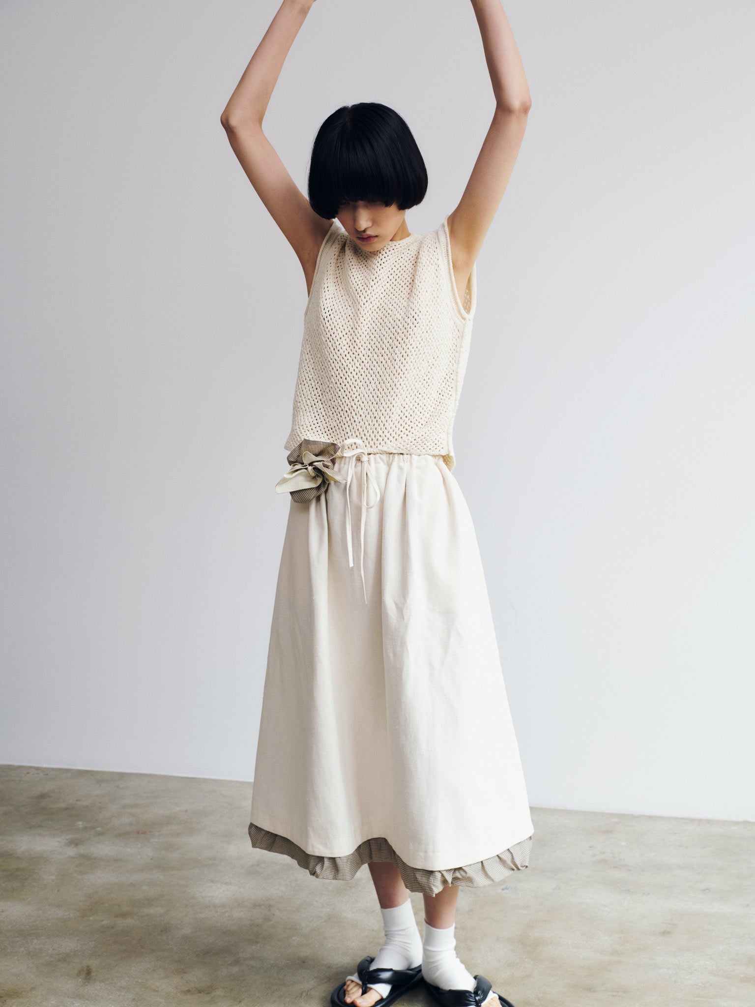 Rus Miru Top - Chalk