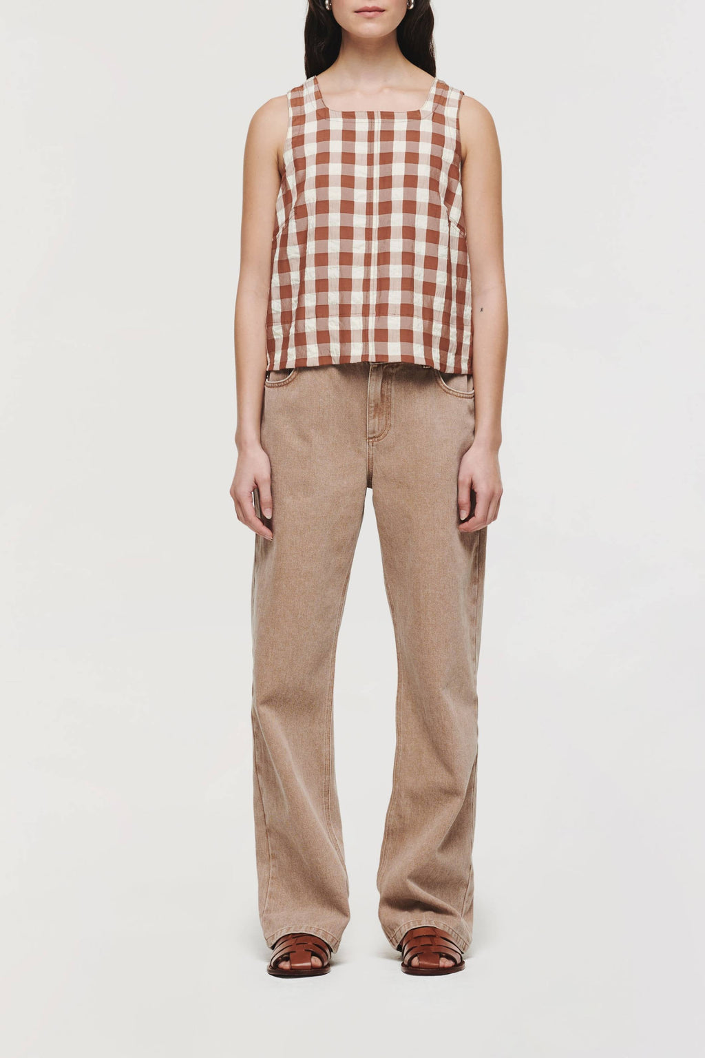 aligne Miso Long Straight Leg Jeans - Miso