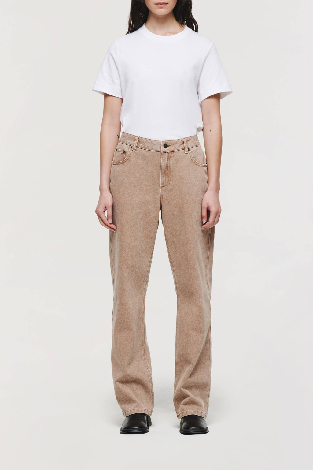 aligne Miso Long Straight Leg Jeans - Miso