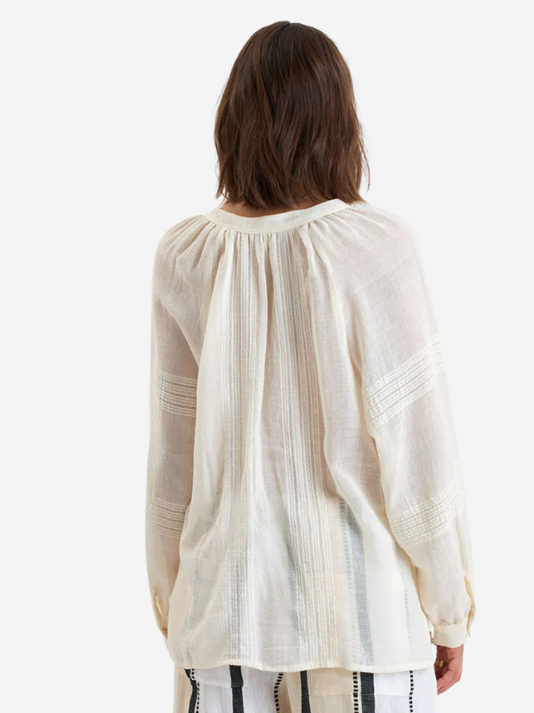 Lemlem Mita Button Up Blouse