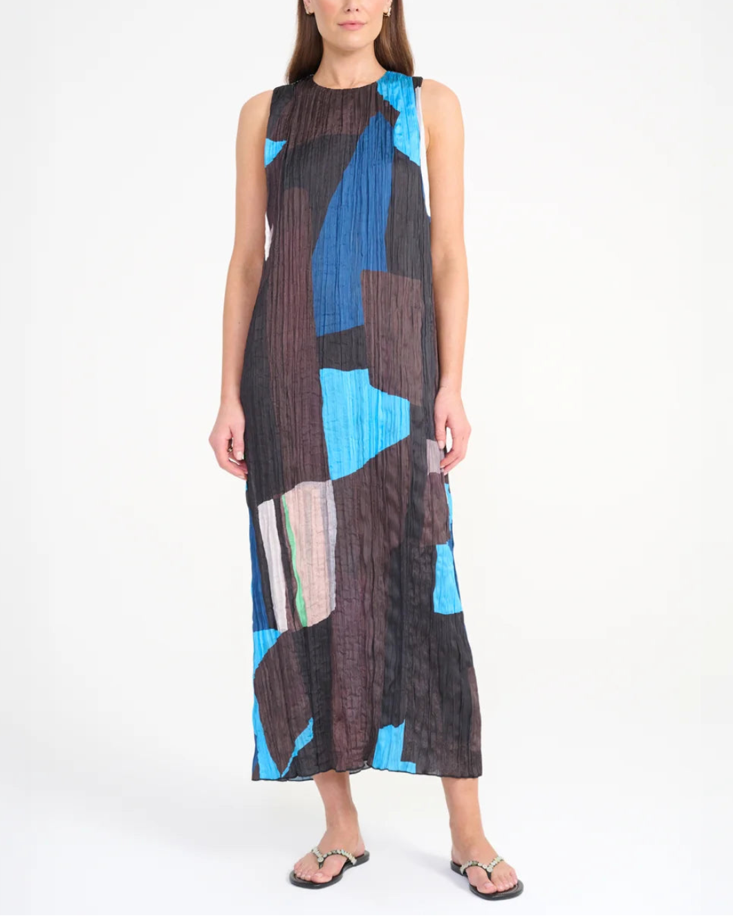 Staud Mizu Dress - Brown