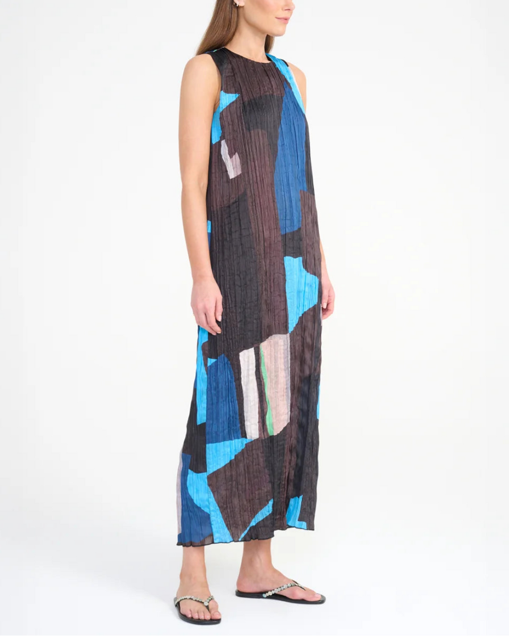 Staud Mizu Dress - Brown