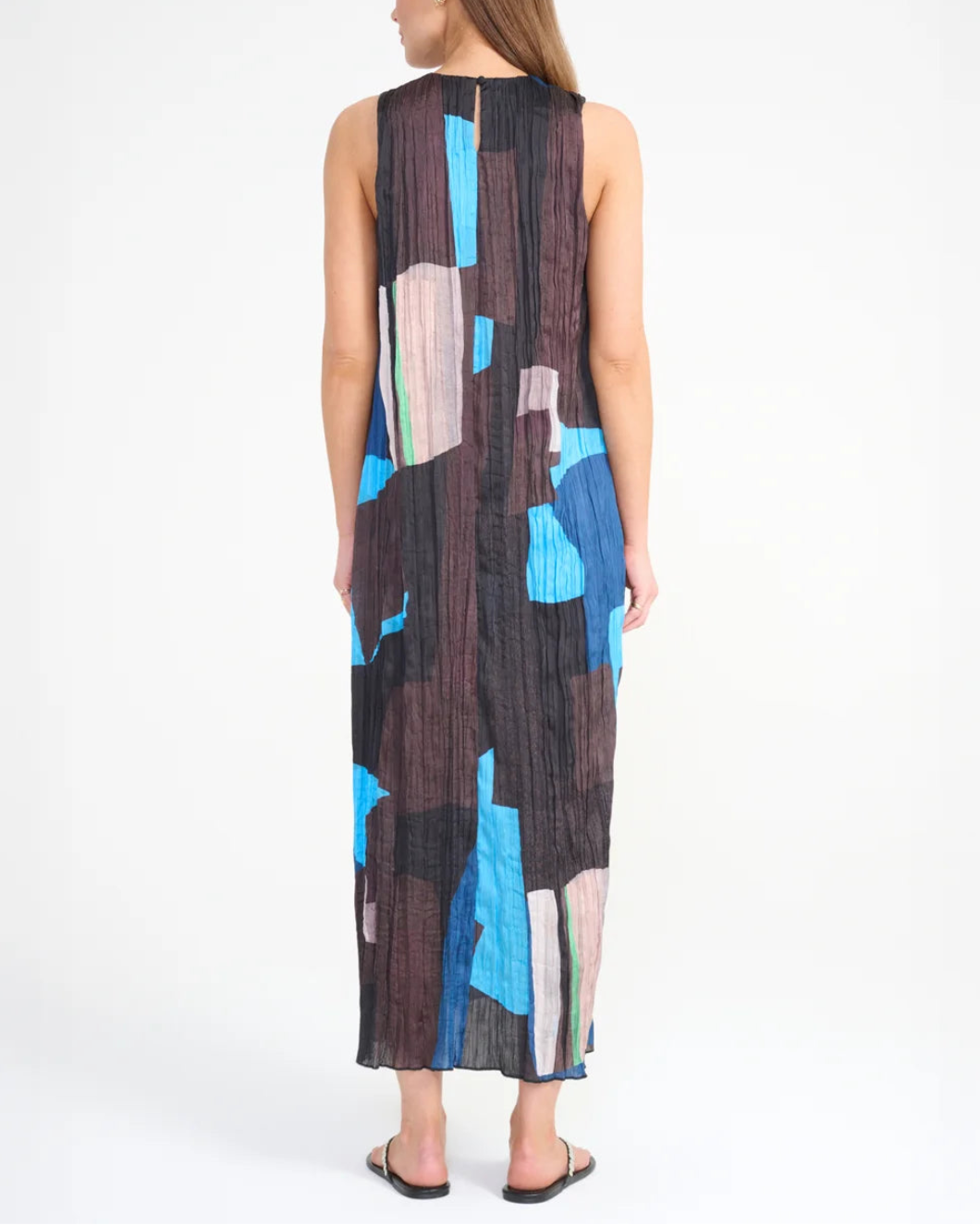 Staud Mizu Dress - Brown