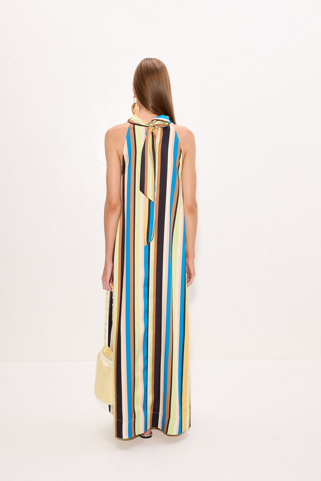 Simon Miller Mona Twill Dress - Ocean Stripe