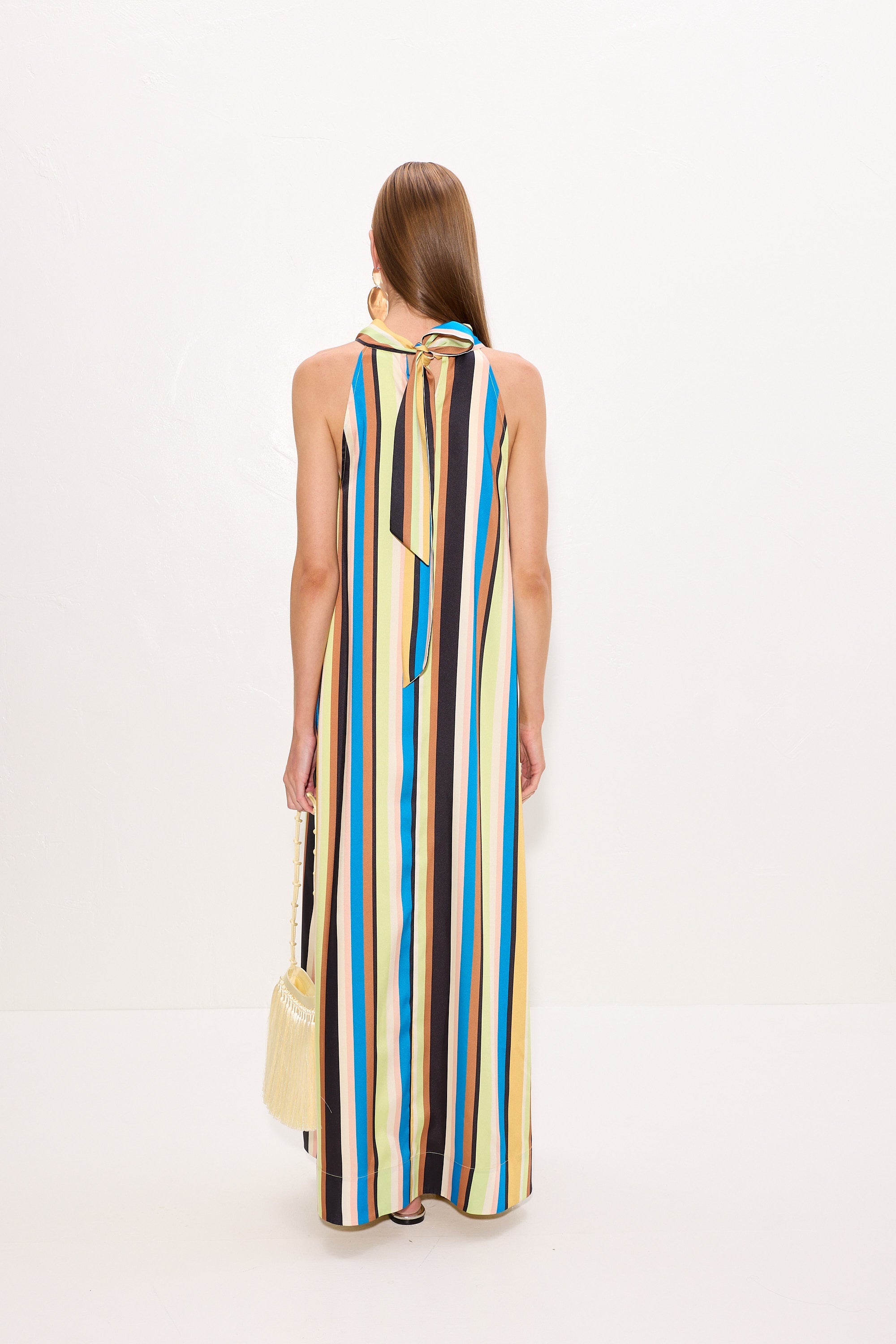 Simon Miller Mona Twill Dress - Ocean Stripe