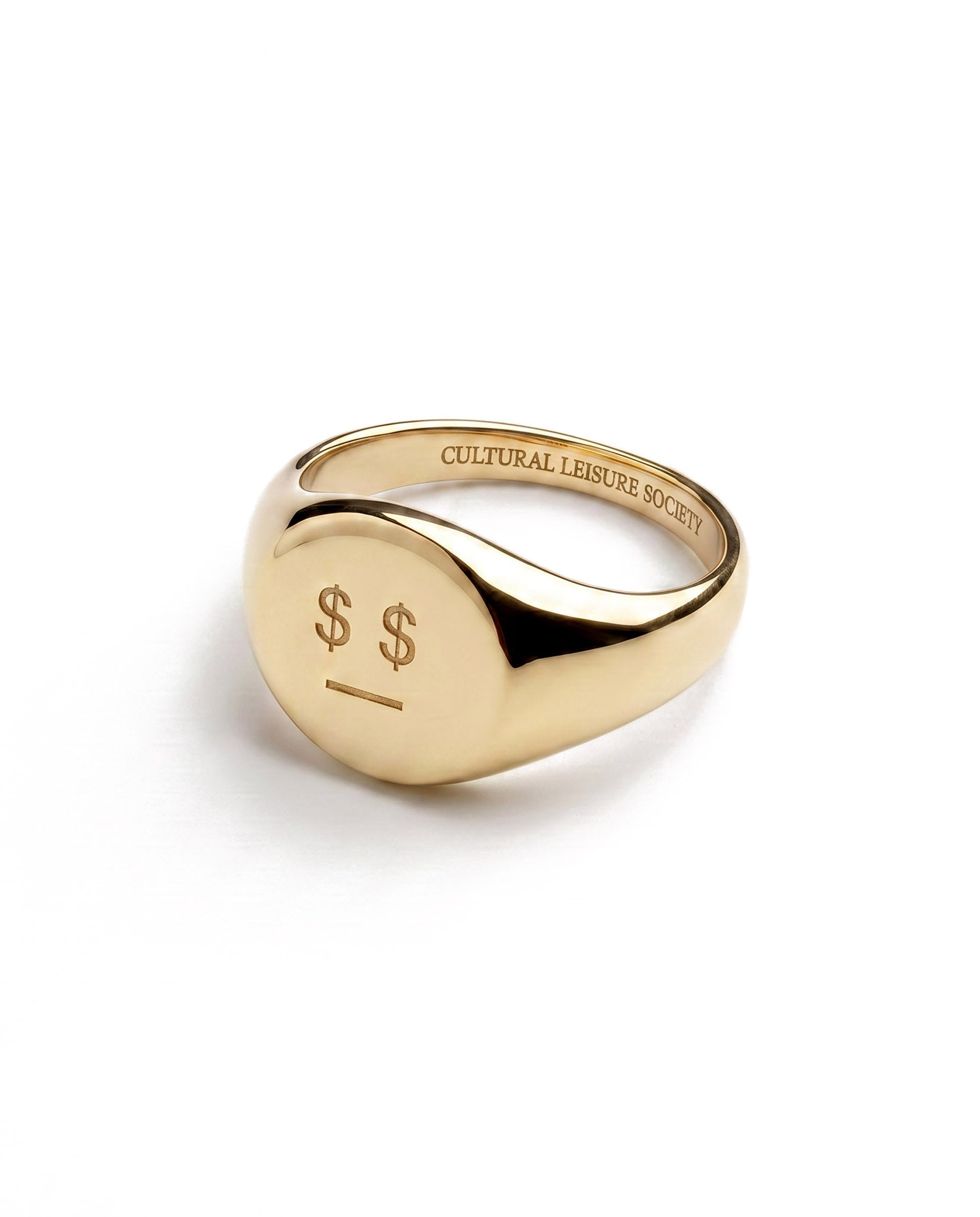 MATTER MATTERS Money Talks Signet Ring