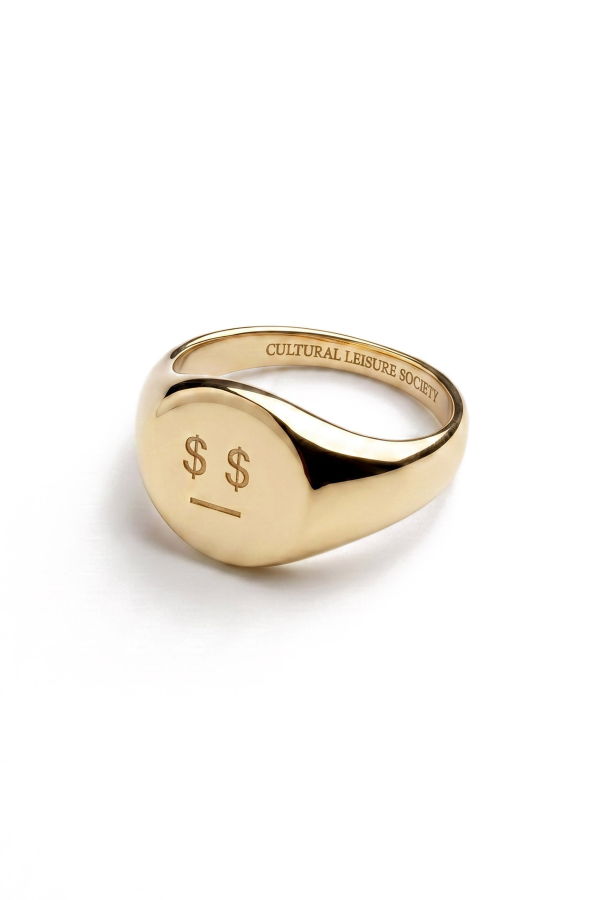 MATTER MATTERS Money Talks Signet Ring