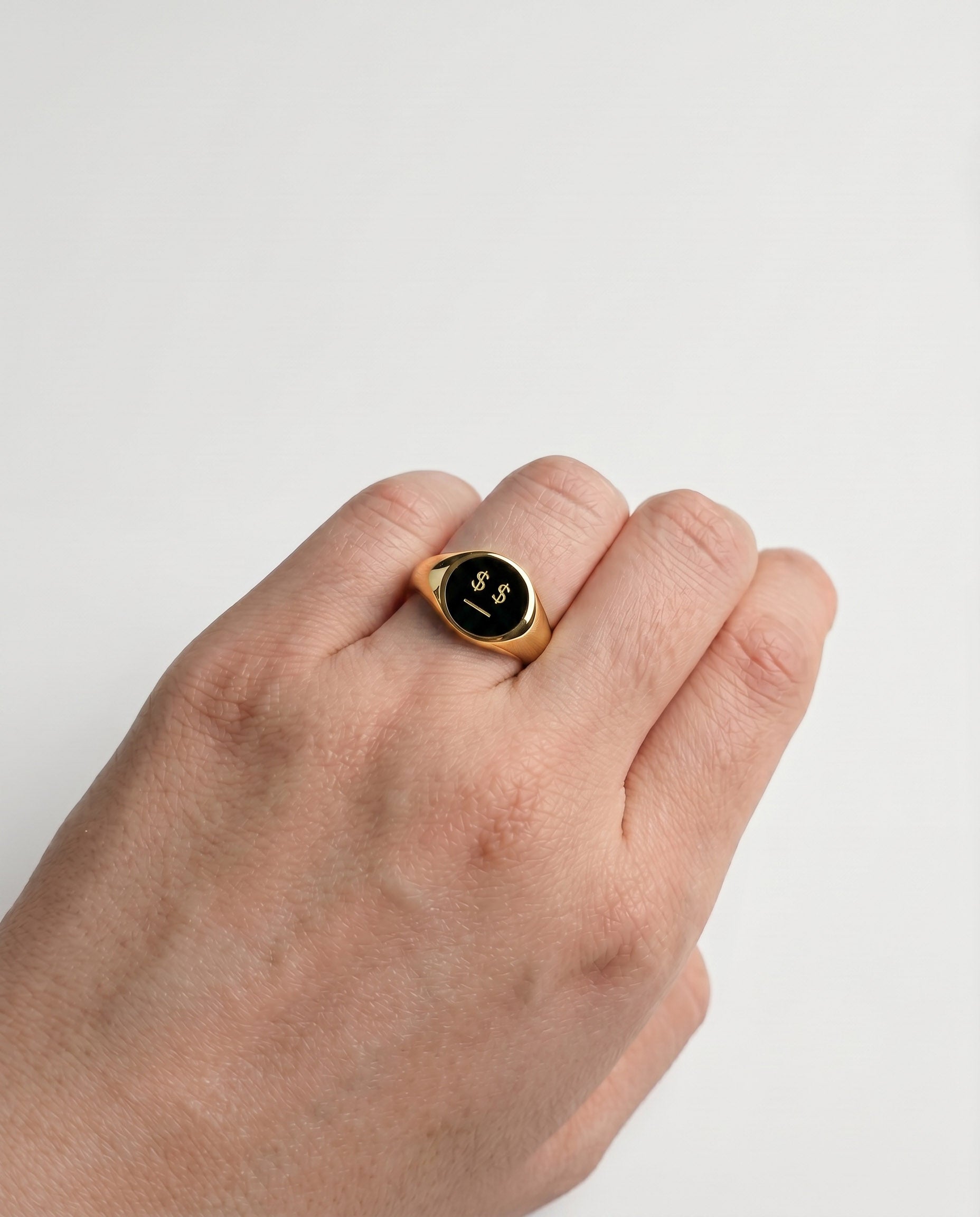 MATTER MATTERS Money Talks Signet Ring