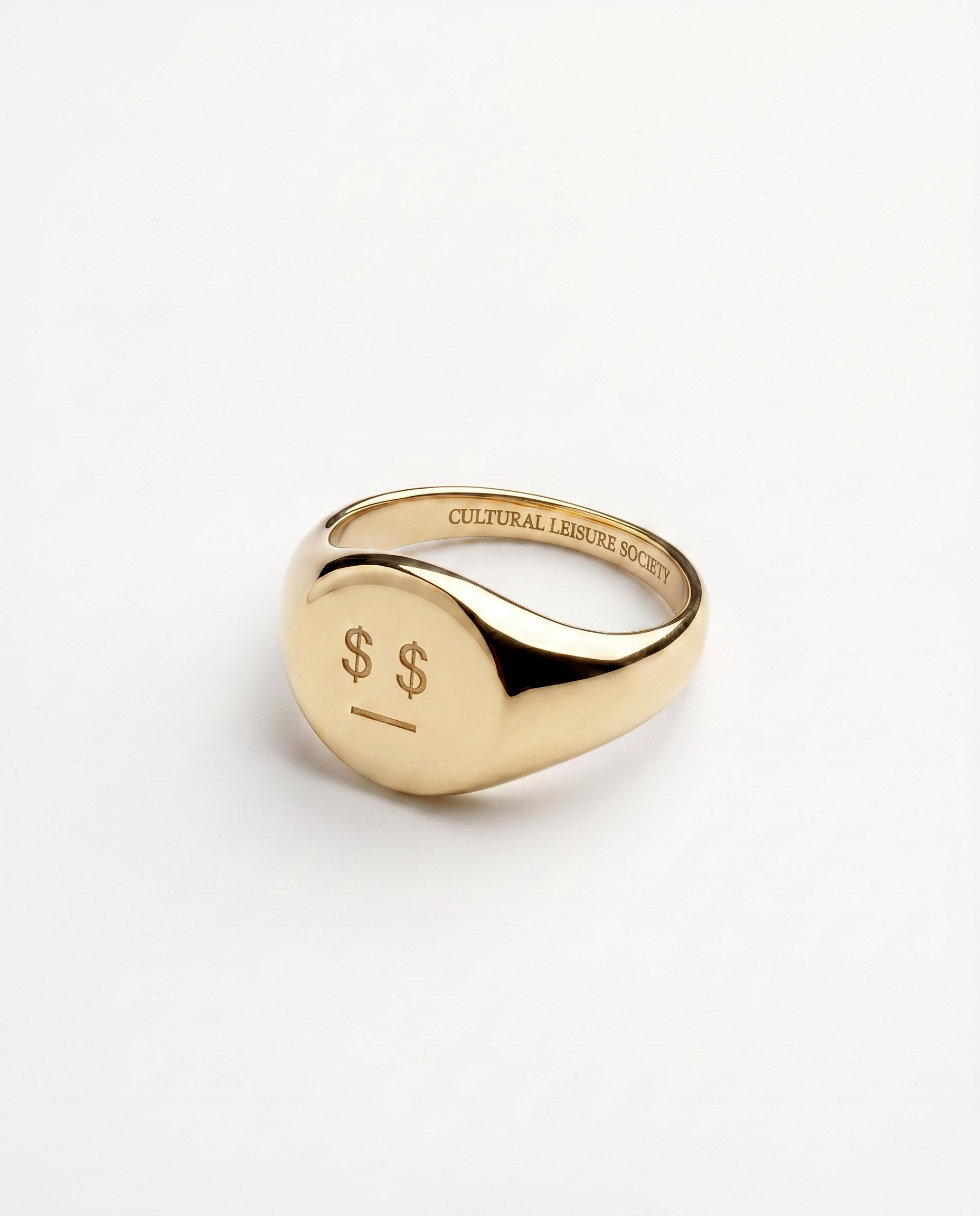 MATTER MATTERS Money Talks Signet Ring