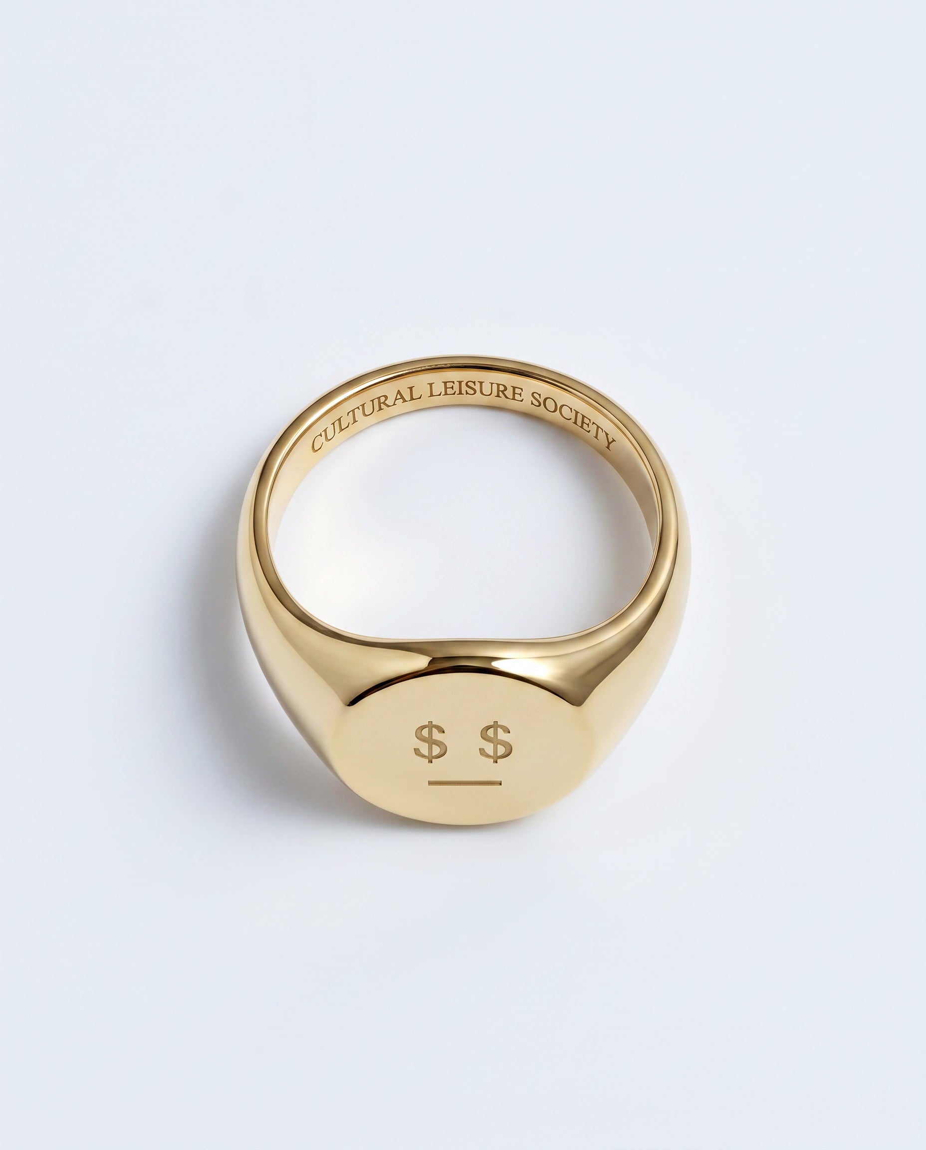 MATTER MATTERS Money Talks Signet Ring