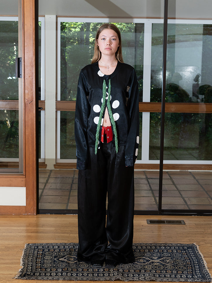 Stand Up Comedy Moon Dye Cardigan - Silk Mashroo