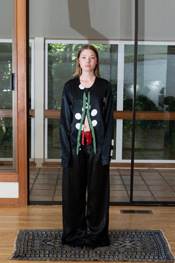 Stand Up Comedy Moon Dye Cardigan - Silk Mashroo