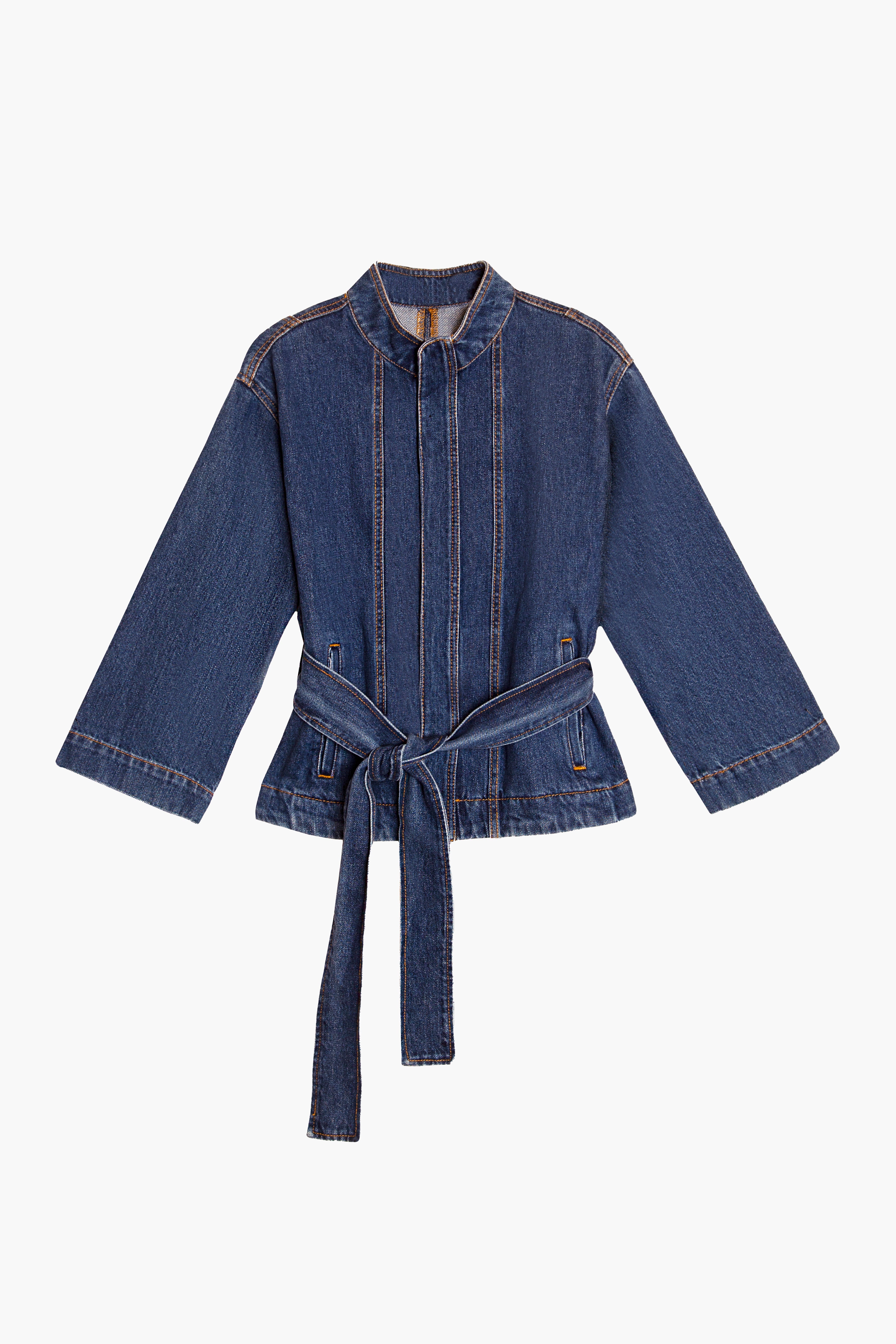 NAZEERAH Qamar Denim Jacket