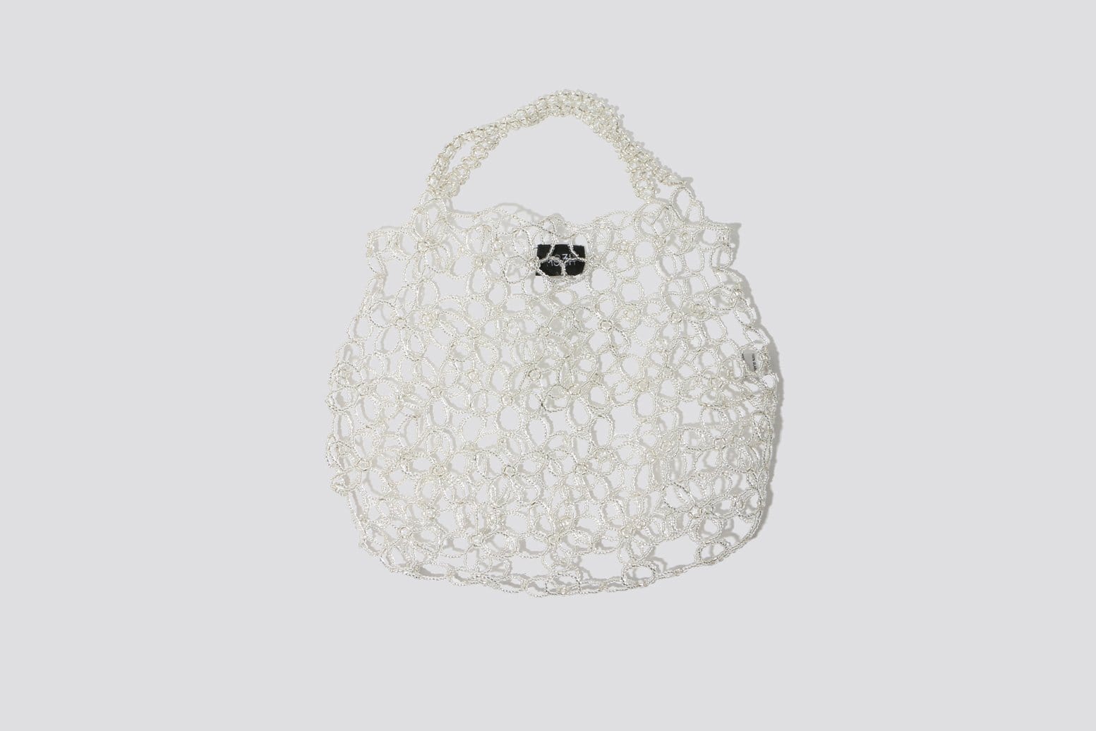 Mozhdeh Matin Flower Beaded Bag
