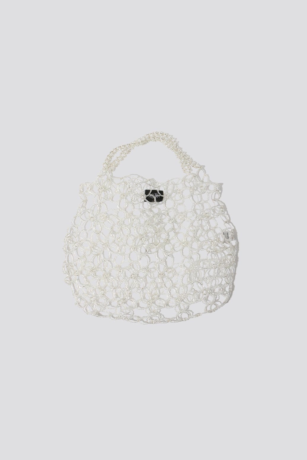 Mozhdeh Matin Flower Beaded Bag
