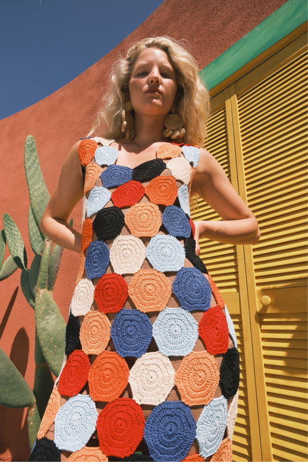 Simon Miller Muro Crochet Dress - Confetti