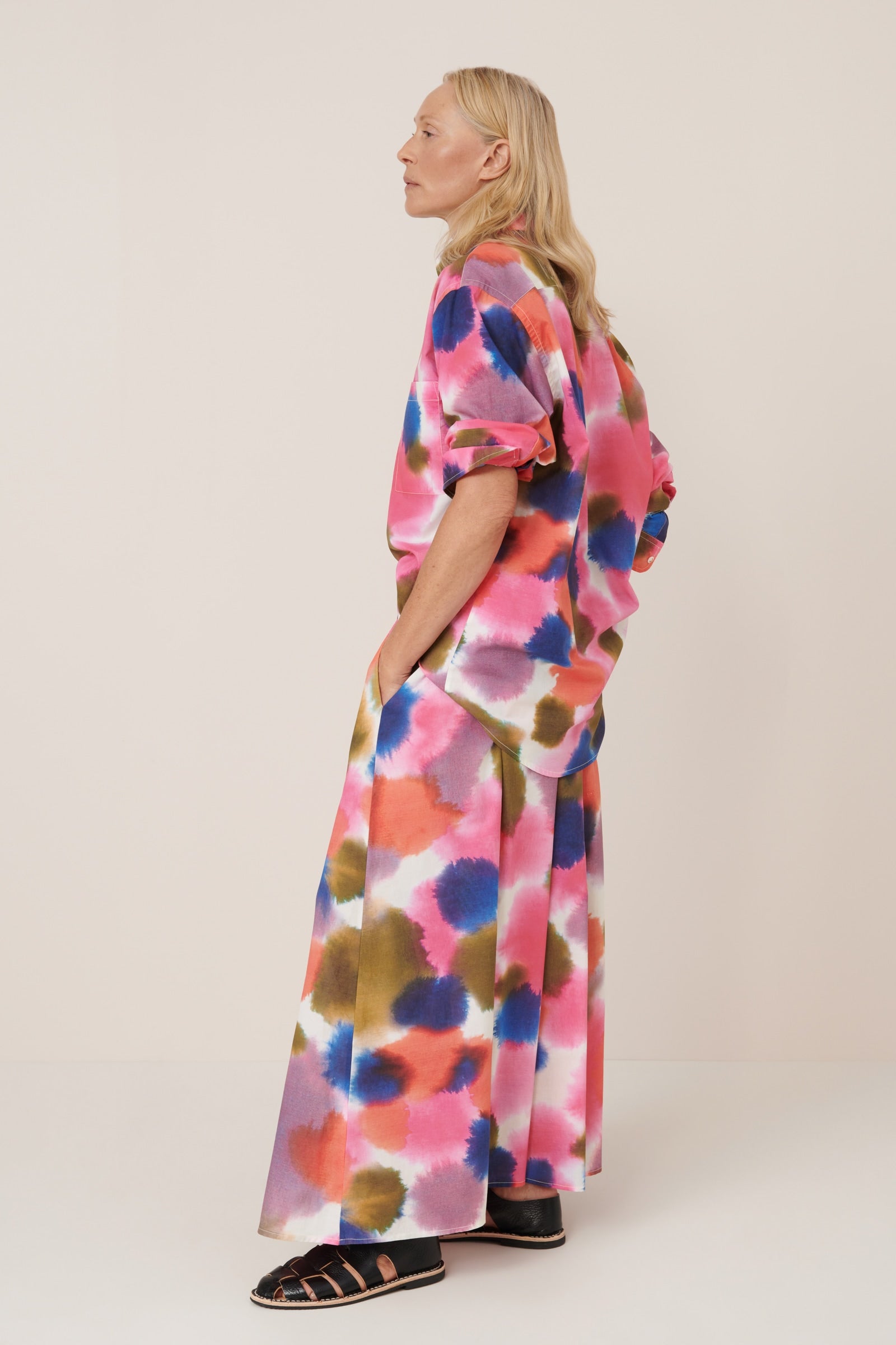 Kowtow Muse Skirt - Watercolour