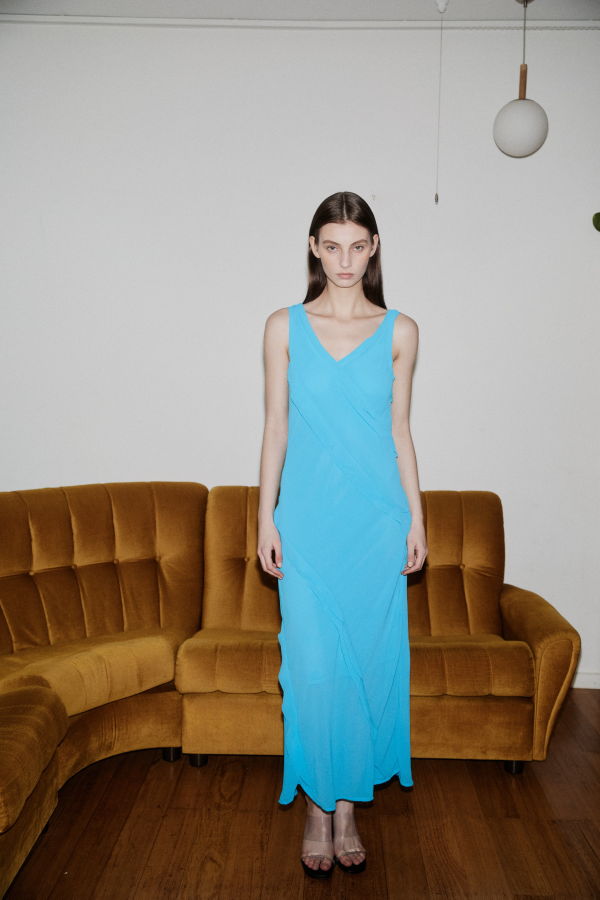 Muse the Label Halo Dress - Turquoise