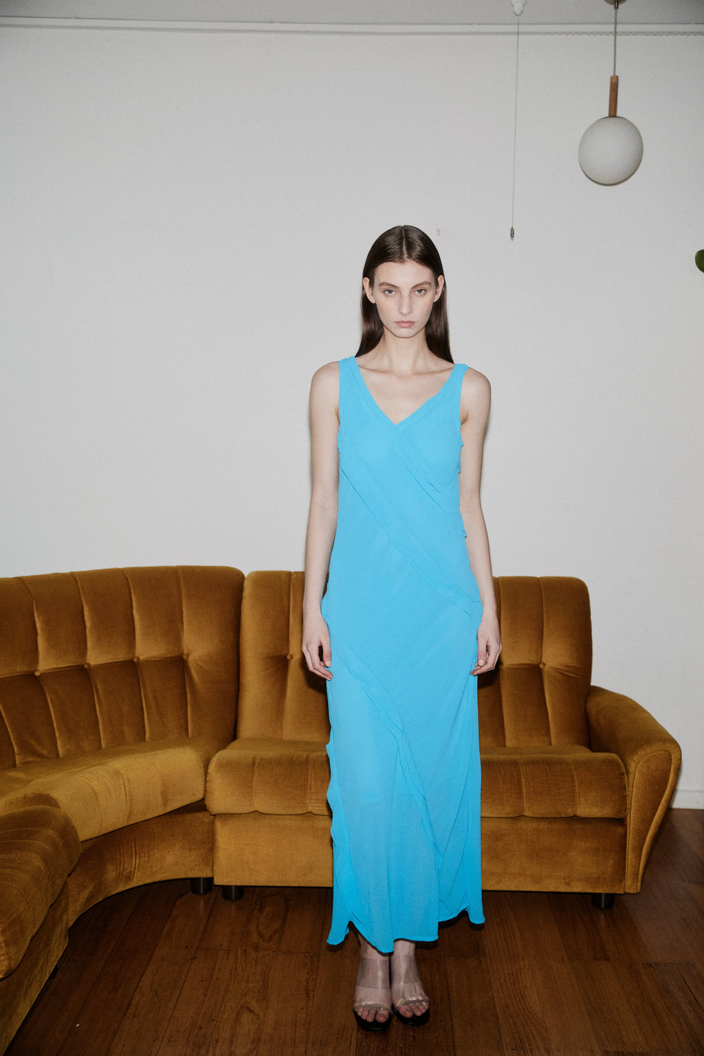 Muse the Label Halo Dress - Turquoise