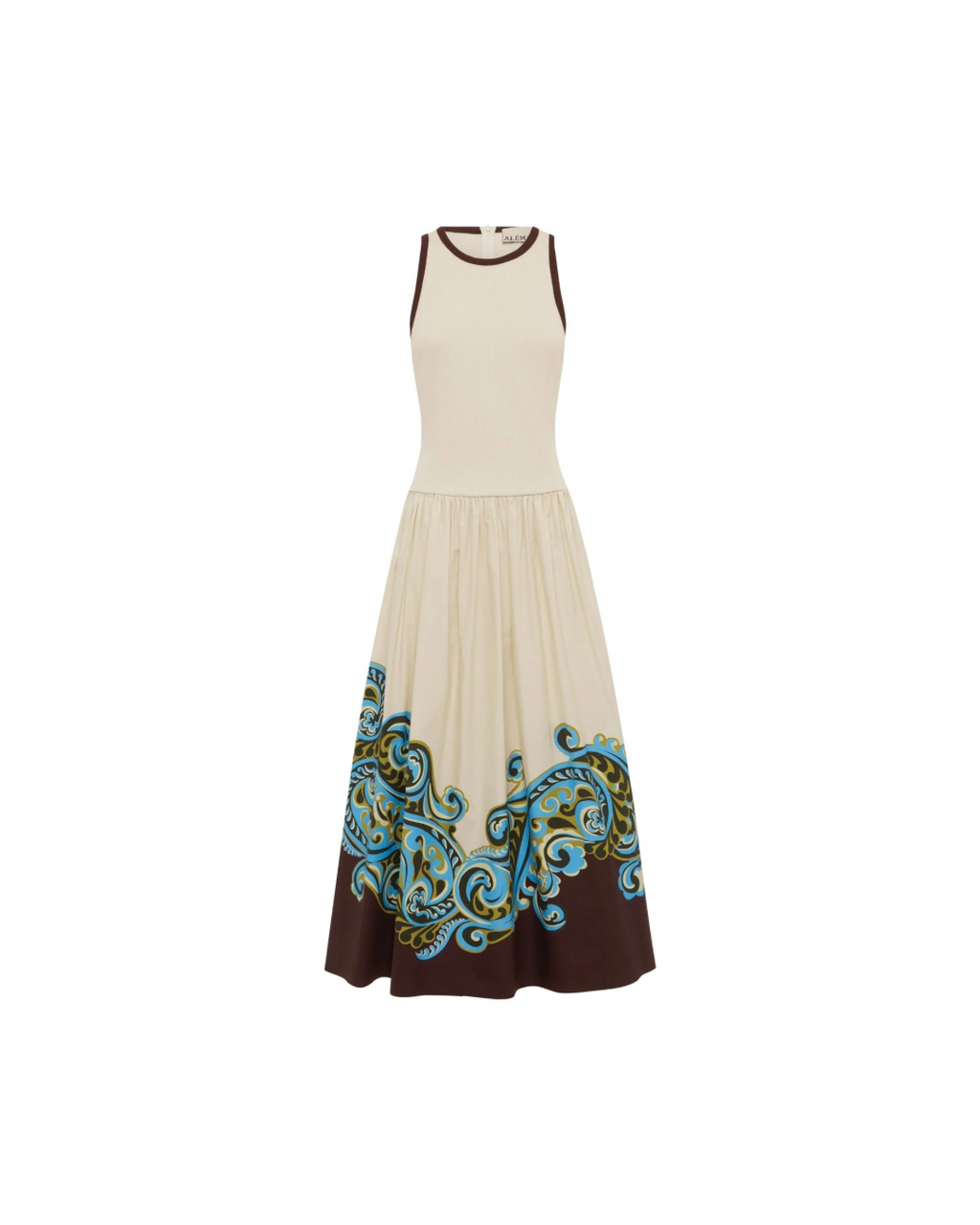 ALÉMAIS Natalia Tank Midi Dress - Cream